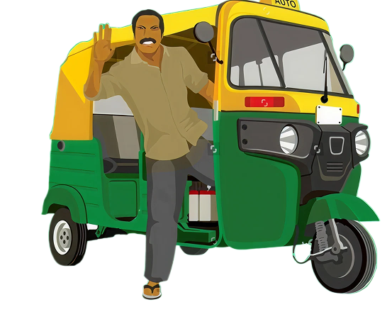 Tuk-tuk illustration